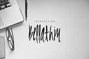 Bellathin, a Font by Marcelo Inez (Thumbnail 1 of 8)