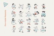 Mascot Maker v2.0: Vector Toolkit, a Person Illustration by Staple. (Thumbnail 6 of 13)