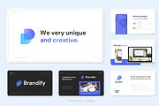 Brand Identity PowerPoint, a Presentation Template by Pixslides (Thumbnail 5 of 5)