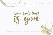 Rottarity Feminine, a Script Font by Siwox Studios (Thumbnail 16 of 18)