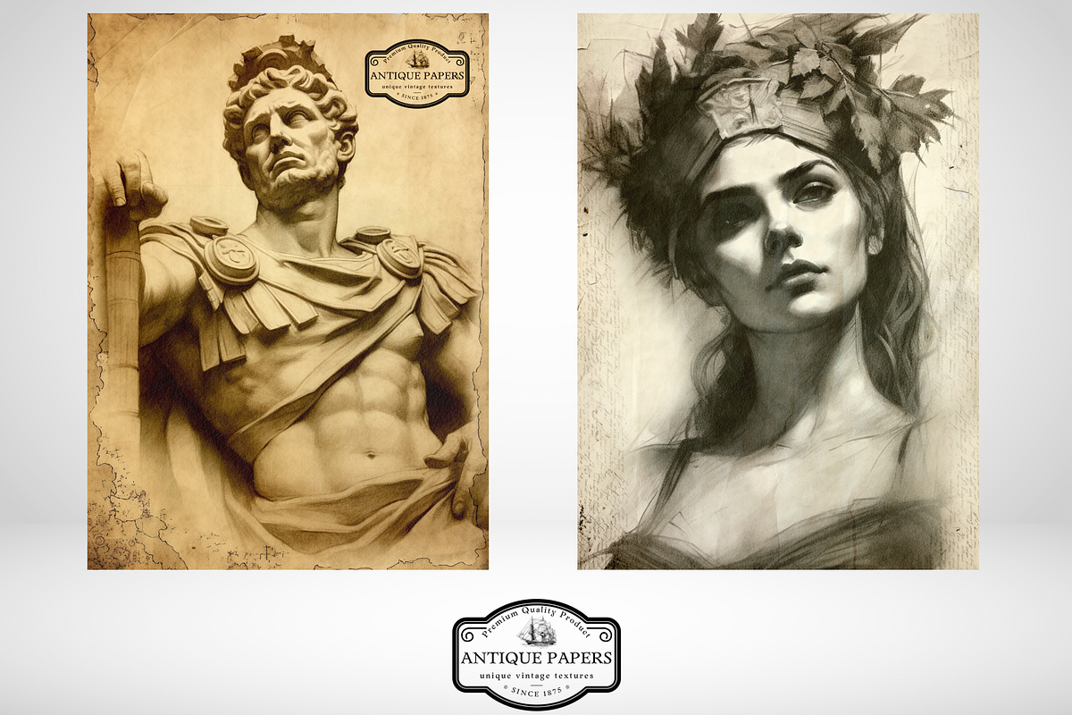 Ultimate vintage paper collection, a Texture Graphic by Studio.Valhalla (Photo 9 of 12)