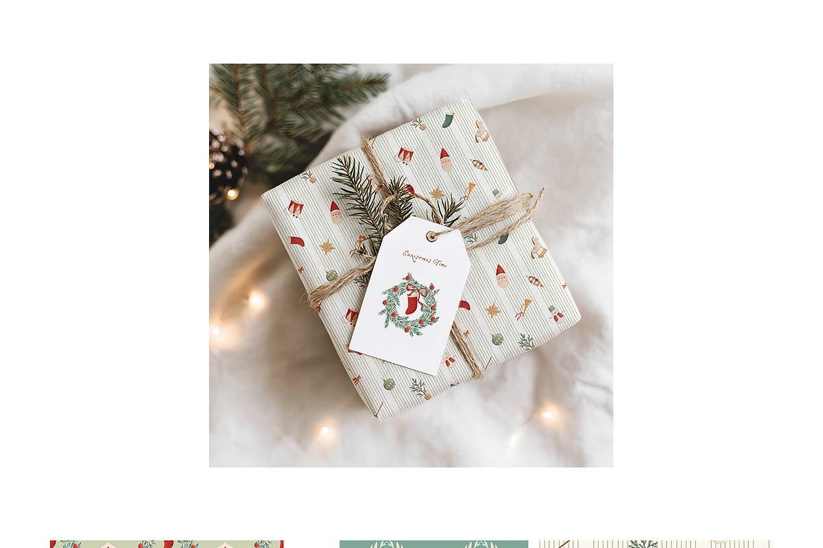 Christmas Tale - Cottagecore clipart, a Decorative Illustration by polikarpovaart (Photo 7 of 19)