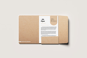 Flyer Folder Mockup