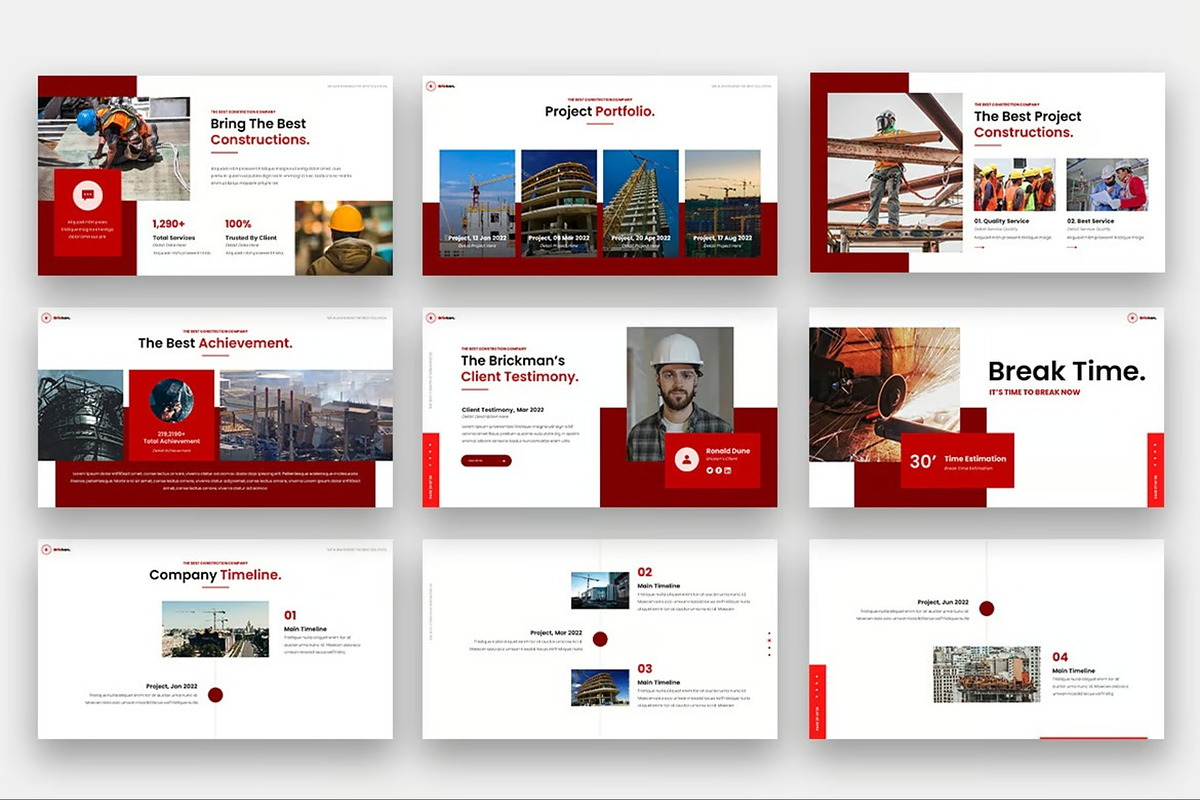 Brickan - Construction Keynote, a Presentation Template by Fit-tee (Photo 2 of 6)