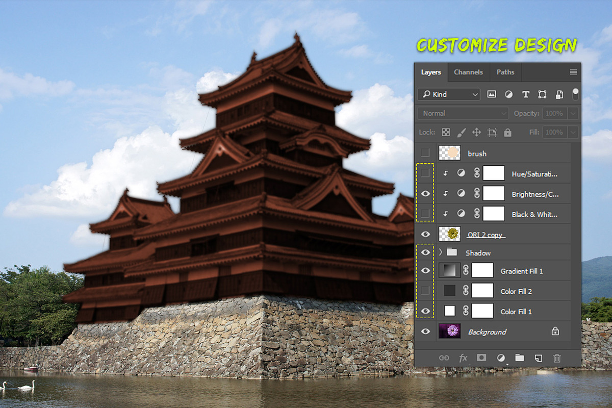10 Chocolate Photoshop Actions, an Action Add-On by yantodesign (Photo 6 of 6)