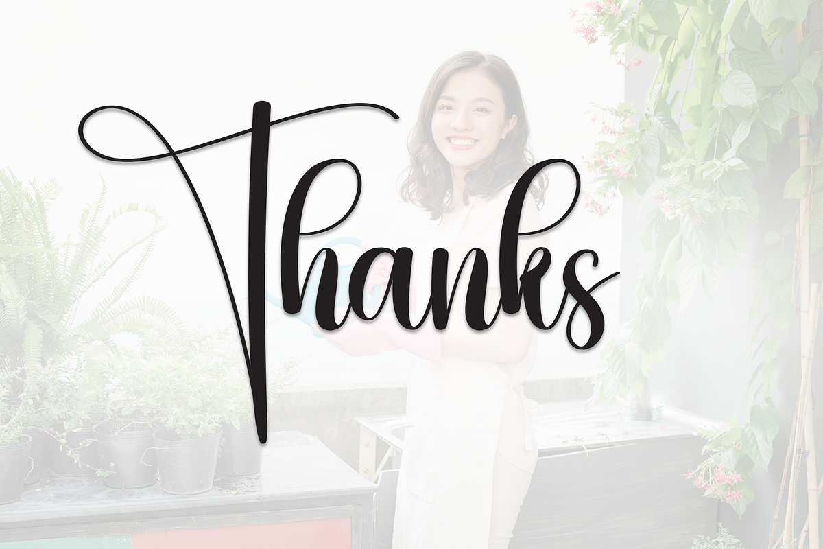 Gardening | Script Font, a Handwritten Font by Scratchones (Photo 9 of 9)