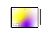 Apple iPad Pro 13-inch M4 Mockup, an iPad Mockup by Mockupdaddy (Thumbnail 17 of 22)