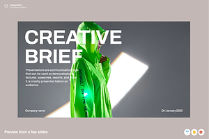 Creative Brief & Design Template V2