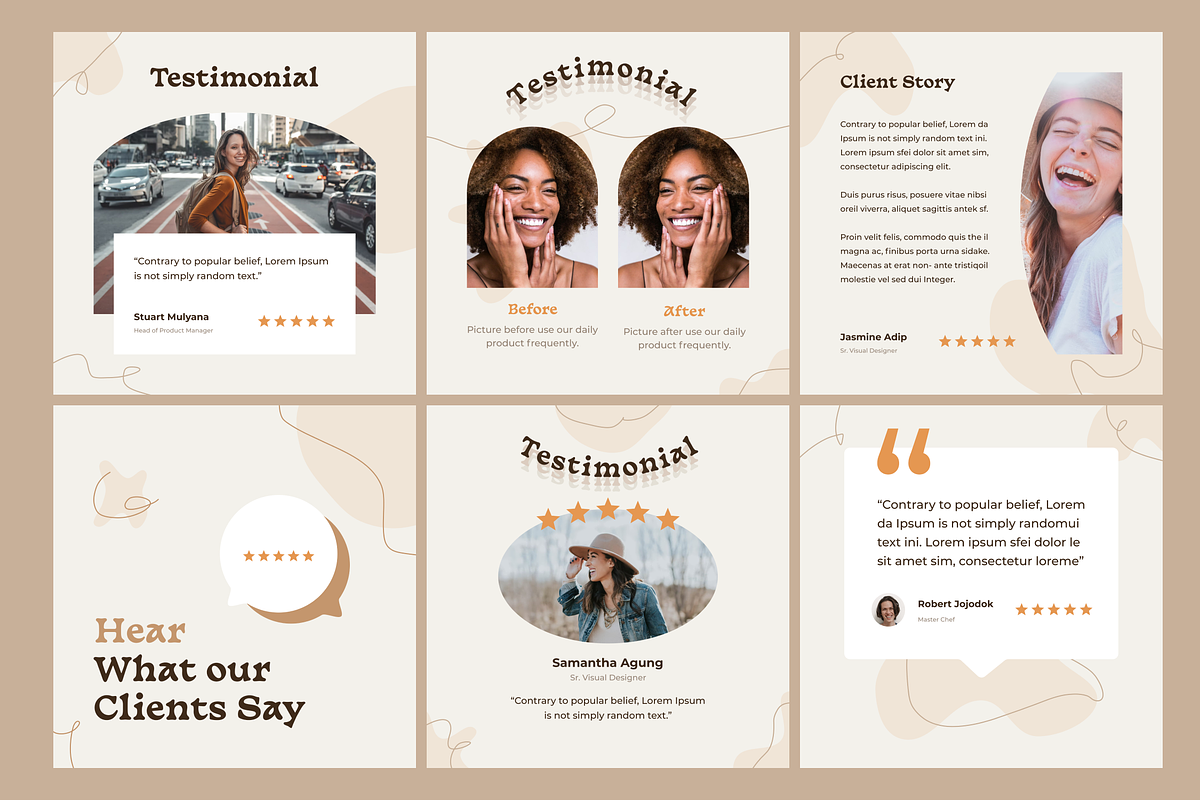 Testimonial - Social Media Template, a Social Media Template by GoTemp (Photo 2 of 3)