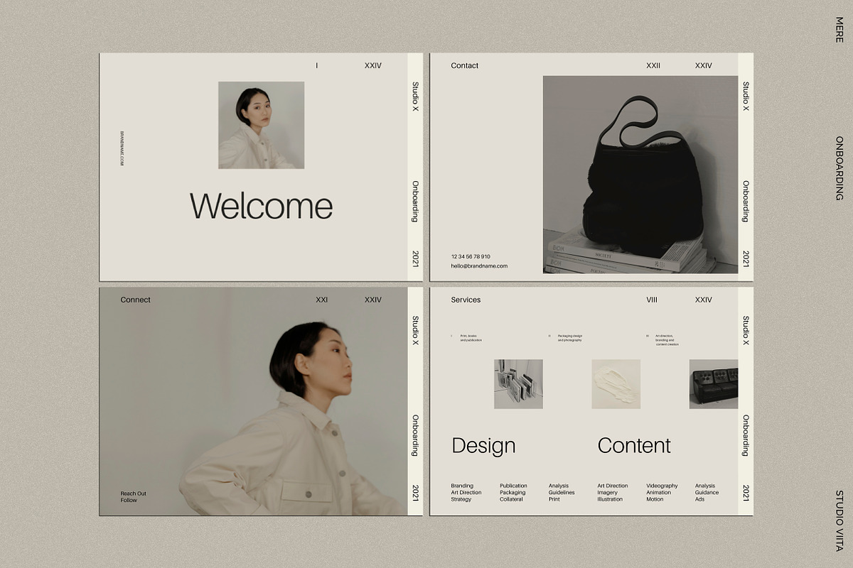 Brand Onboarding Template | InDesign, a Presentation Template by Studio Viita (Photo 7 of 14)
