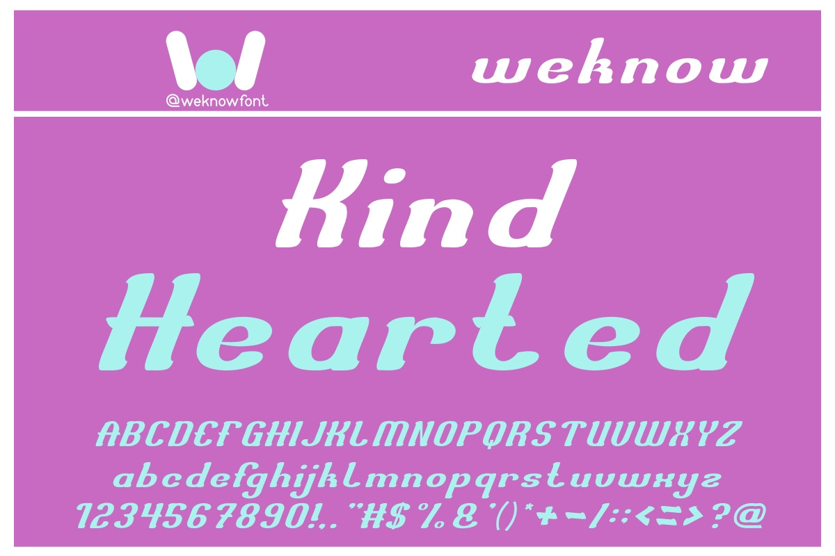 Transfer Honest font, a Font by weknow (Photo 3 of 5)