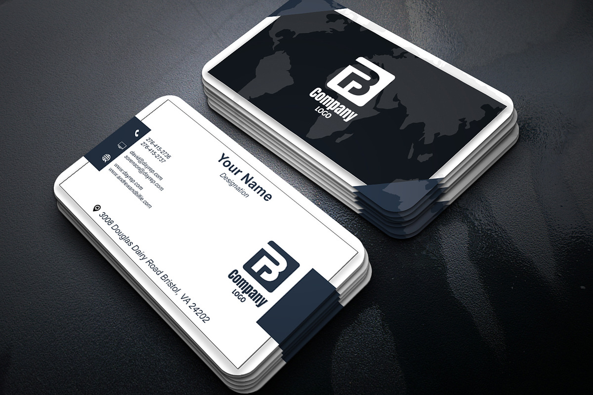 Minimal Business Card for Corporate