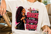 God Grace Is Still Writing My Story, a Person Illustration by Creative Art (Thumbnail 2 of 3)