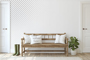 MODERN FARMHOUSE Wall&Frame Mockups, a Poster Template by MyHomeMockups (Thumbnail 3 of 12)