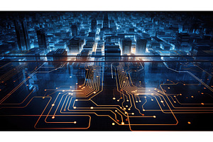 screen technology circuit ai, a Technology Photo by pikepicture