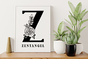Farmhouse Monogram, a Script Font by Mozatype (Thumbnail 6 of 10)