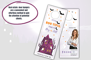 Halloween Door Hanger Real Estate, a Stationery Template by SassyCorners (Thumbnail 4 of 10)