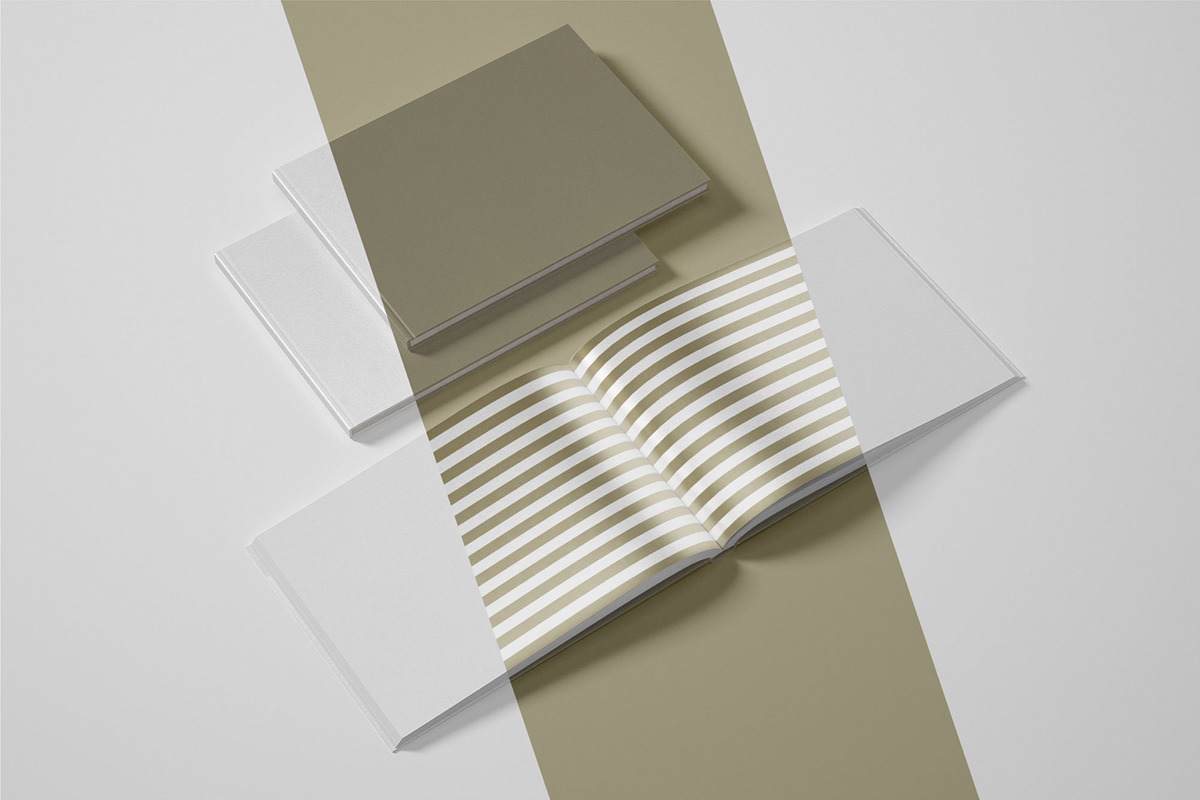 Horizontal Catalog Mockup Set, a Print Template by Deeplab (Photo 4 of 16)