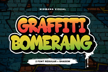 Graffiti Bomerang - Graffiti Font