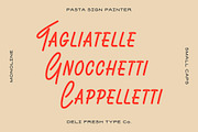 Pasta Sign Painter: Handwritten Font, a Handwritten Font by DeliFreshTypeCo. (Thumbnail 5 of 7)