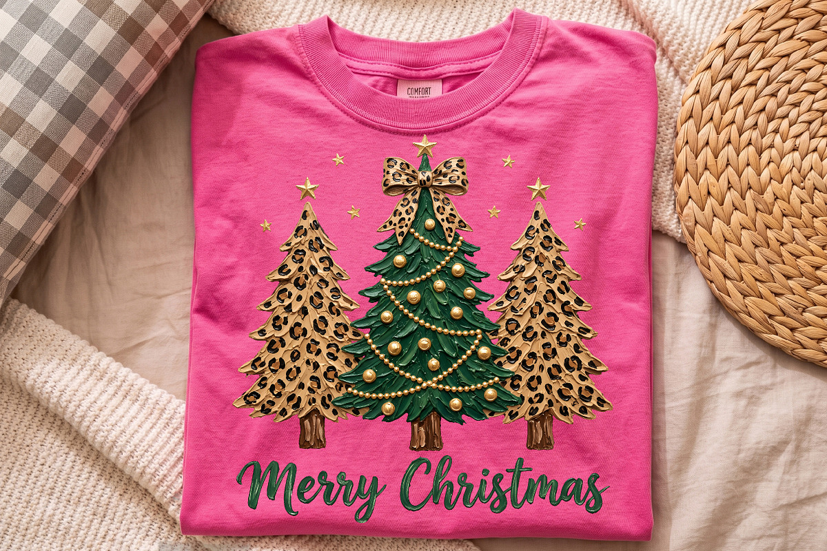 Merry Christmas Png, Leopard Print, an Object Illustration by Libby Wishes (Photo 3 of 3)