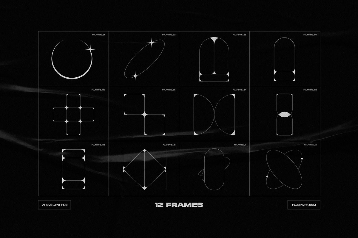Acid Shapes, an Object Graphic by FLYERWRK (Photo 20 of 23)