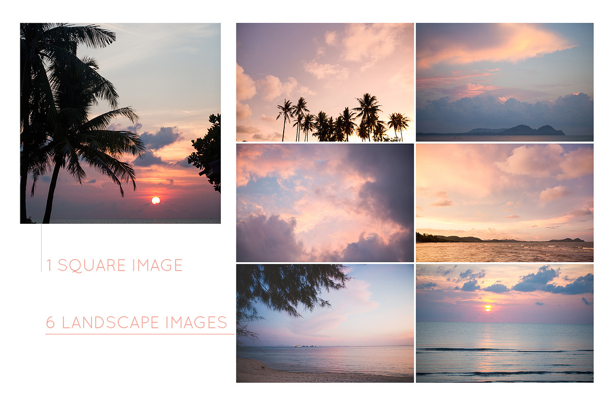 Tropical Pink Skies, a Nature Photo by Beach Babe Stock (Photo 3 of 6)