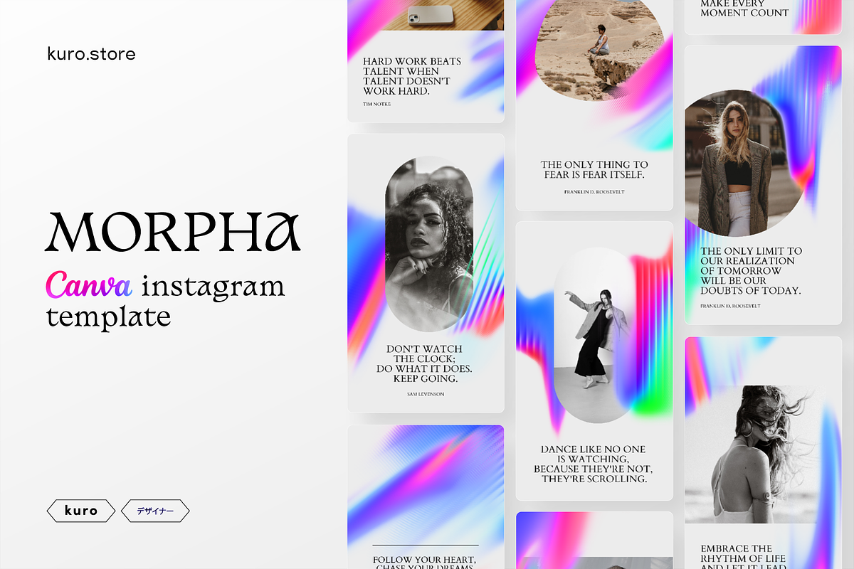 Morpha Instagram Template, a Social Media Template by kuro (Photo 1 of 5)