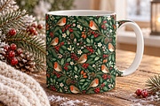 Juniper Hollow Winter Woodland, a Pattern Graphic by Colorsfav (Thumbnail 6 of 7)