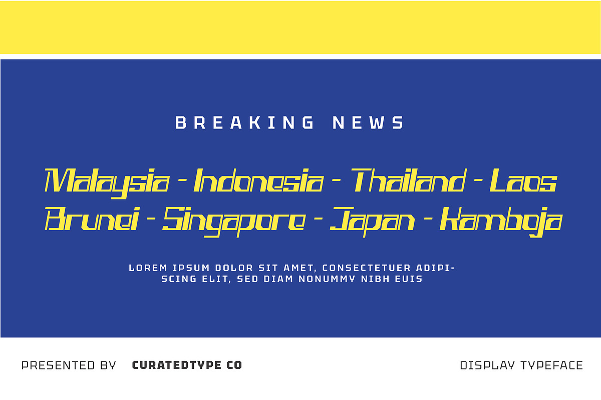 Notilien - Display Font, a Sans Serif Font by CuratedType Studio (Photo 2 of 7)