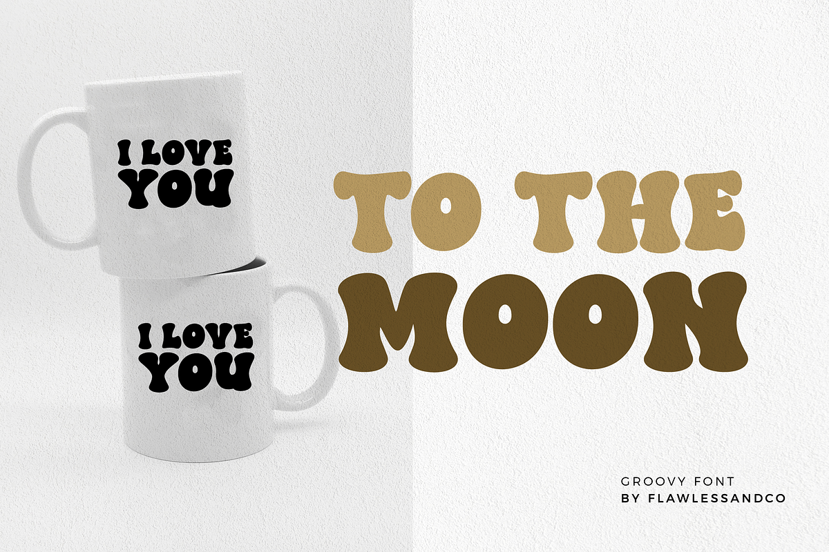 Wild Kinder - Groovy Font, a Font by Flawless And Co (Photo 6 of 9)