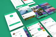 Ramro app template iOS, an UI Kit Template by Danfe Designs (Thumbnail 5 of 8)