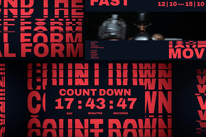 Dynamic Rolling Typography