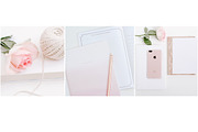 Blush Roses Bundle, an iPhone Mockup by Peppermint &Tea (Thumbnail 2 of 5)