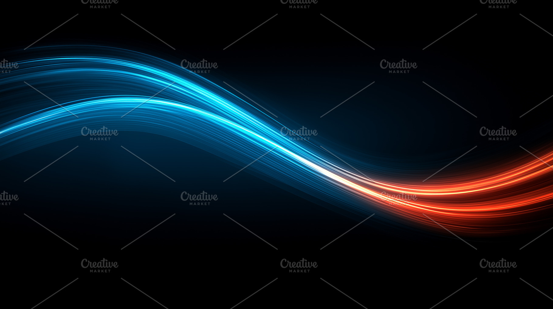 Abstract blue and red glowing light, a Background Photo by MistyDay