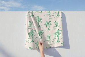 Hand Drawn Palms