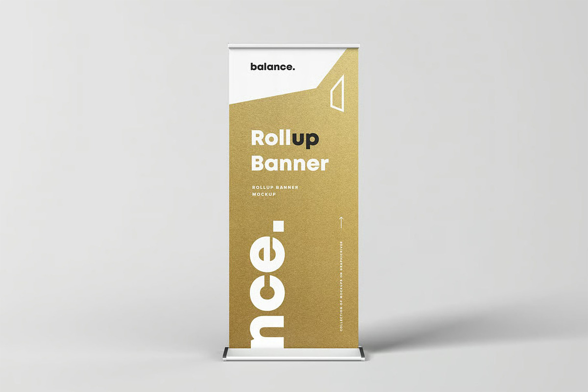 Roll Up Banner Mock-up, an Advertising Mockup by zippypixelstudio (Photo 8 of 9)