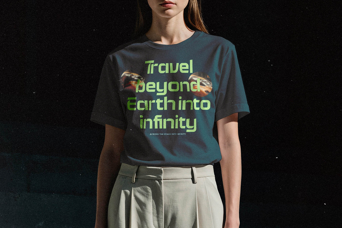 Digital Galaxy Futuristic Font, a Sans Serif Font by timelesstype.co (Photo 7 of 20)