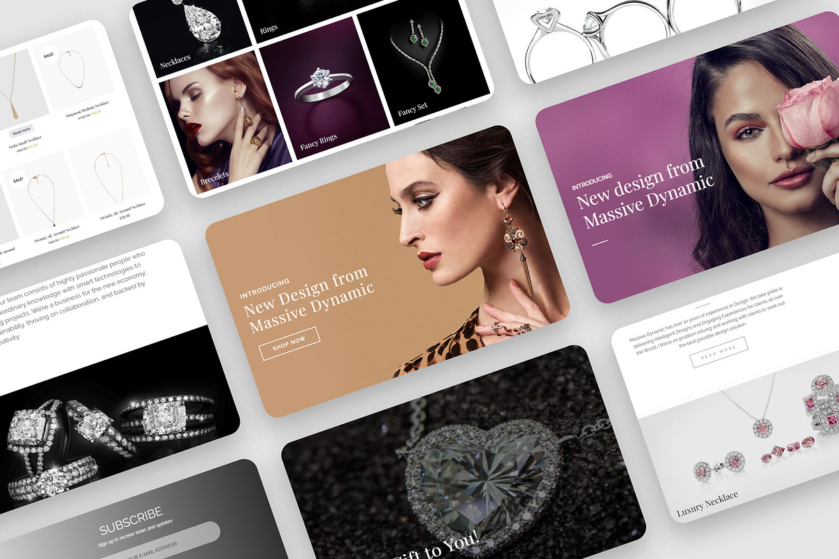 Luxe Jewelry Shop - WordPress Theme, a WordPress Template by Pixflow (Photo 5 of 11)