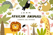 African Animals, a Graphic by AnnieArt (Thumbnail 1 of 6)