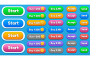 Casual GUI Mobile game UI pack, an Icon by KartInnka (Thumbnail 6 of 24)
