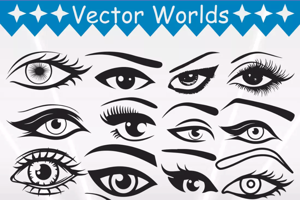 Eyes Svg, Man, Woman, Nurse Svg, an Object Graphic by VectorWorlds (Photo 2 of 3)