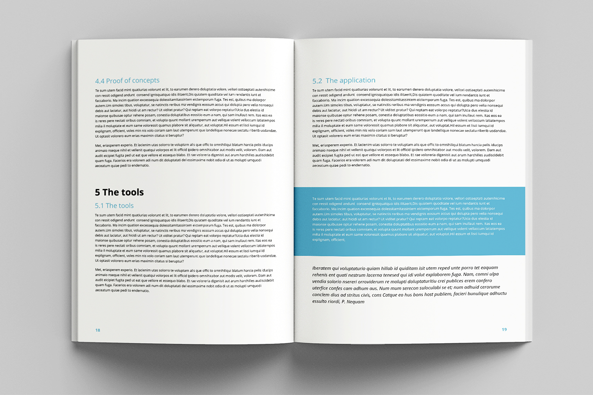 White Paper Brochures, a Brochure Template by azadcsstune (Photo 9 of 15)