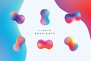 Liquid Gradients Collection, a Texture Graphic by Polar Vectors (Thumbnail 4 of 18)