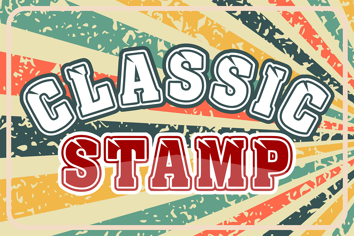 Retro World - Retro Font Types, a Font by KiddoGlyphs Studio (Photo 3 of 3)