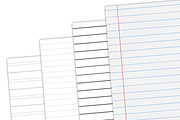 Notebook Pages, a Background Graphic by Digital Studio (Thumbnail 4 of 6)