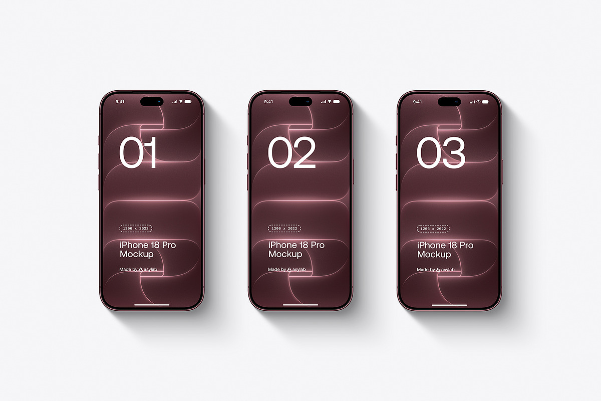 iPhone 18 Pro - 24 Mockups Scenes, an iPhone Mockup by Asylab (Photo 15 of 54)
