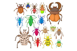 Bug Icons Set