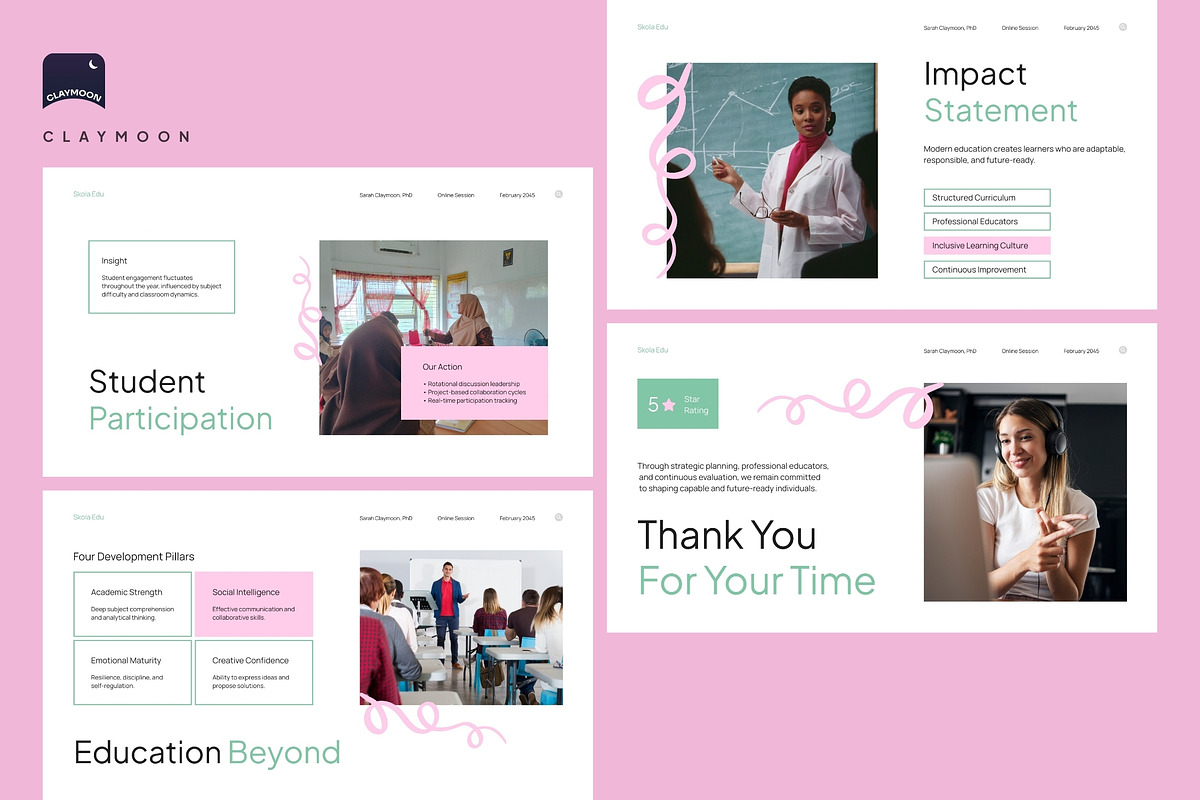 Modern Education, a Presentation Template by Claymoon Lab (Photo 7 of 8)
