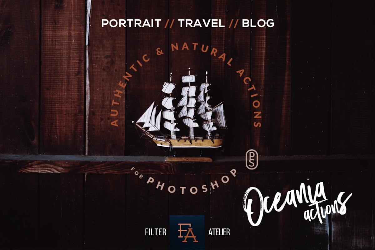 Oceania Photoshop Actions, an Action Add-On by FilterAtelier (Photo 8 of 8)